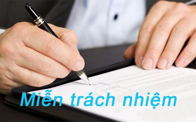Miễn trách nhiệm 1 Tuyên bố miễn trách nhiệm