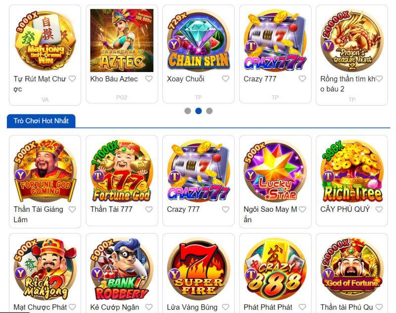 Chơi nổ hũ Hi88 - Chơi Game Slot trúng Jackpot khủng 6 Kho trò chơi nổ hũ cực khủng tại Hi88