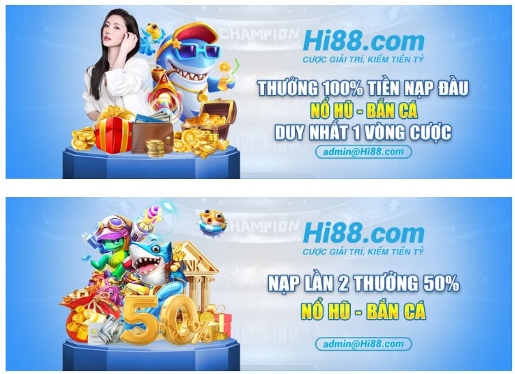 Chơi nổ hũ Hi88 - Chơi Game Slot trúng Jackpot khủng 7 Các khuyến mãi nổ hũ tại Hi88
